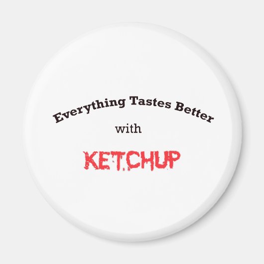ketchup magneet (Voorkant)