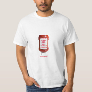 ketchup met god t-shirt