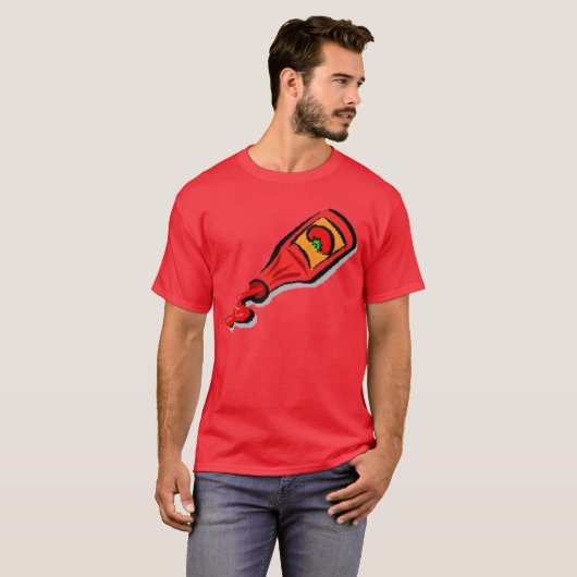 ketchup t-shirt (Voorkant volledig)