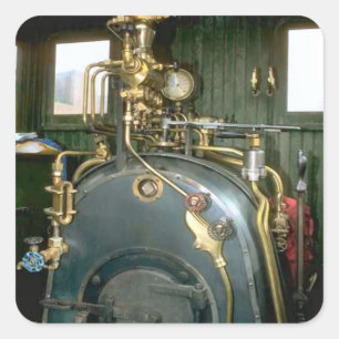 ketel vierkante sticker