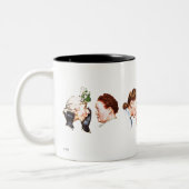 Keten van Gossip 3 Tweekleurige Koffiemok (Links)