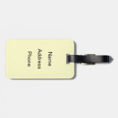 Keten van Gossip Bagagelabel (Achterkant horizontaal)