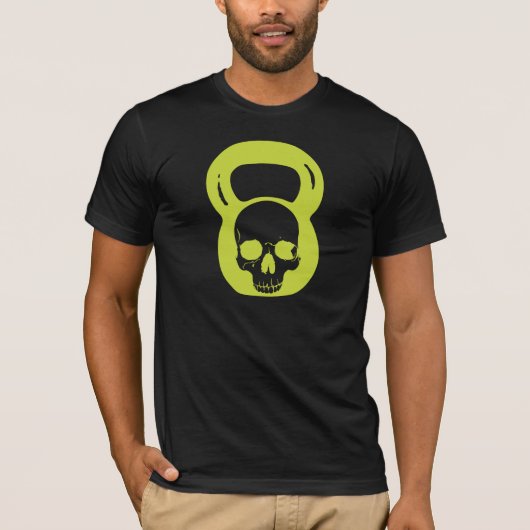 Ketlebell Skull-shirt T-shirt (Voorkant)
