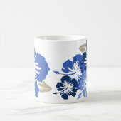 "Ketmie épique" dans la tasse bleue (Centre)