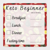 Keto Diet Débutant Enregistrement Progrès Stickers (Design 1)