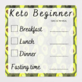 Keto Diet Débutant Enregistrement Progrès Stickers (Design 2)