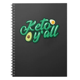 Keto Diet Low Carb High Fat Fitness Nutrition Notitieboek