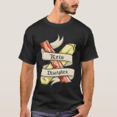 Keto Disciples Bacon Butter Retro Keto Diet Match T-shirt (Voorkant)