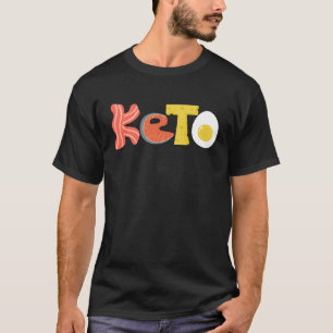Keto Ketogene Lifestyle Low Carb High Fat Dieet T-shirt