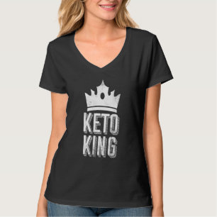 Keto King Ketogeen Dieet Low Carb Mannen Ketose T-shirt