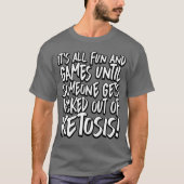 Keto Kopt uit Ketosis T-Shirt (Voorkant)