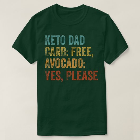 Keto papa  t-shirt (Design voorkant)