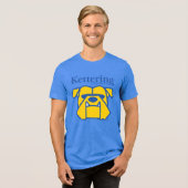 Kettering University Bulldogs Tri-Blend Shirt (Voorkant volledig)