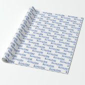 Kettering University Logo Cadeaupapier (Uitgerold)