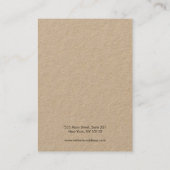 Ketting Bracelet Kraft Gift Display Holder Card Visitekaartje (Achterkant)