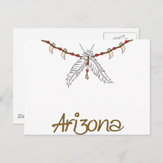 Ketting Briefkaart (Voorkant / Achterkant)