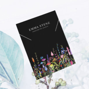 Ketting Display Kaart ・ Kleurrijke wilde Logo