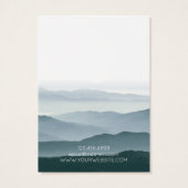 Ketting Display Kaart · Pastel Mountain Range (Achterkant)