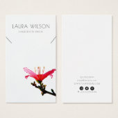 ©Ketting Jewelry Display Kaart (Voorkant /achterkant)