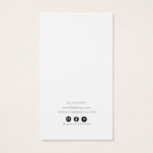 ©Ketting Jewelry Display Kaart (Achterkant)