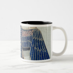 Ketting met vulkaanhanger tweekleurige koffiemok