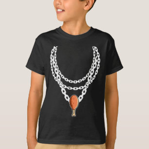 Ketting Turkey leg Pendant Thanksgiving Day Herfst T-shirt