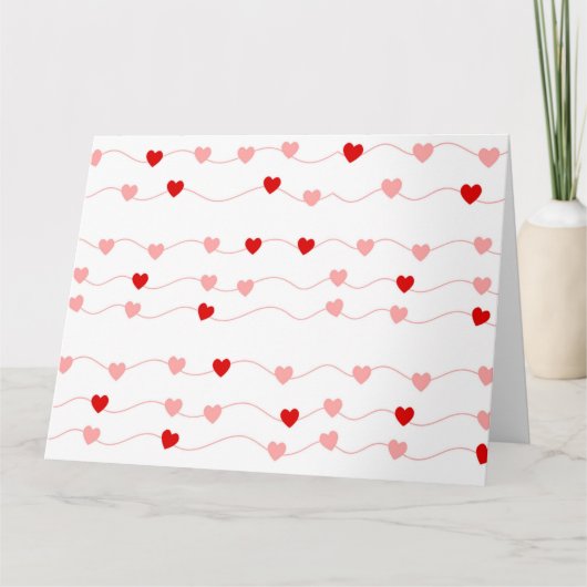 KETTING VAN HARTEN KAART (Voorkant)