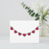  Ketting van Woman Ruby Briefkaart (Staand voorkant)