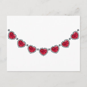 Ketting van Woman Ruby Briefkaart