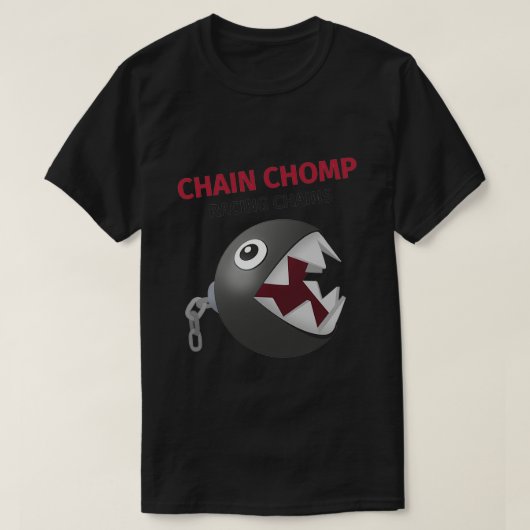 Kettingchompraceketens T-shirt (Design voorkant)