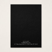 Kettingen sieraden display Kaart · chique leer (Achterkant)