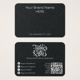 Kettingen sieraden Display Modern Eenvoudig Zwart  Visitekaartje