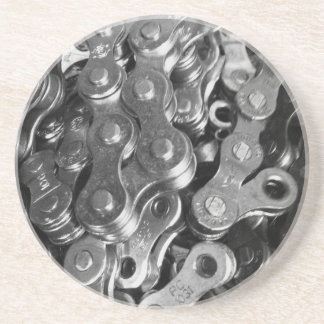 Kettingkoppelingen voor fietsen zandsteen onderzetter