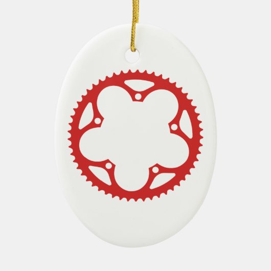 kettingring keramisch ornament (Voorkant)