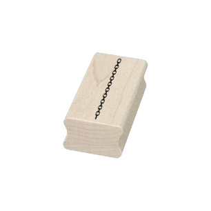 Kettingsilhouet Rubberstempel