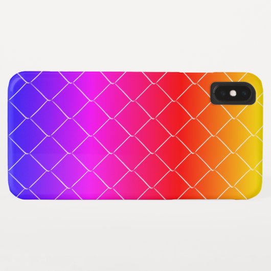 Kettingverbindingspatroon Case-Mate iPhone Case (Achterkant (horizontaal))