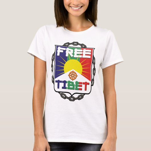 Kettingvrij Tibet T-shirt (Voorkant)
