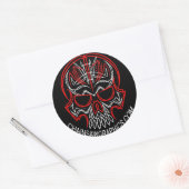 kettingzaag grafische sticker (Envelop)