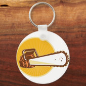 kettingzaag sleutelhanger (Voorkant)