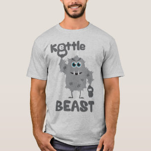 Kettle Beast (schattig kettlebell monster) T-shirt