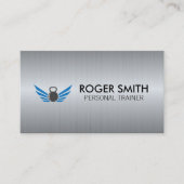 Kettle Bell | Carte de visite Arrière - plan métal (Devant)