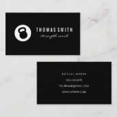 Kettle Bell Personal Trainer Visitekaartje (Voorkant / Achterkant)