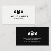 Kettle Bells Fitness Coach Visitekaartje (Voorkant / Achterkant)