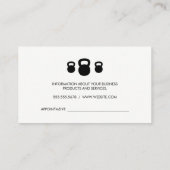 Kettle Bells Sprinter Fitness Coach Rendez-vous (Dos)