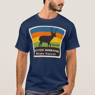 Kettle Moraine State Forest Wisconsin Roaming Hert T-shirt