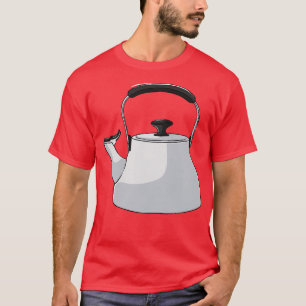 Kettle Thee Koffie Cafeïne Drank T-shirt