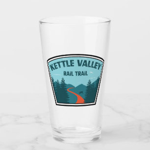 Kettle Valley Rail Trail Brits-Columbia Glas