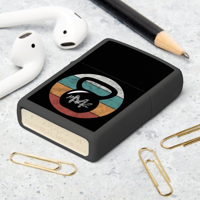  kettlebell aangepast monogram initiaal (On Table 2)