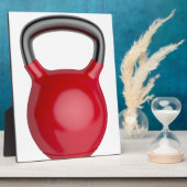 Kettlebell Fotoplaat (Zijkant)