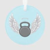 Kettlebell Heaven Ornament (achterkant)